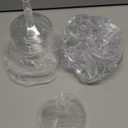 Zopeal 30 Pcs Champagne Coupe Glasses 5 oz Plastic Champagne Tower Disposable Martini Glasses Stackable Stemmed Margarita Coupe for Wedding Birthday Halloween Party Bar (White, Transparent)