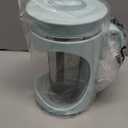 Primula Burke Deluxe Cold Brew Iced Coffee Maker, Comfort Grip Handle, Durable Glass Carafe, Removable Mesh Filter, Perfect 6 Cup Size, Dishwasher Safe, 1.6 qt, Aqua