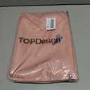 TOPDesign Lightweight Women Crossbody Bag, Shoulder Purse with Multiple Pockets, Triple Zip Handbag with Shoulder Strap