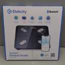 Etekcity Smart Scale for Body Weight, FSA&HSA Eligible, Bathroom Digital Weighing Scale with BMI, Body Fat, Muscle Mass, Accurate Bluetooth Home User Health Equipment Sync Apps, LED, Tempered glass (11 x 11 inches, Black)