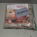 ZOBER Christmas Ornament Storage Box - Stores 64 3" Ornaments, With Dividers - Ornament Organizer Storage Box, Durable Christmas Containers Holder, Dual Zipper - Red