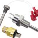 42002-0024S Stack Flue Sensor 42001-0063S High Limit Switch & 42001-0053S Heater Thermistor Compatible with Pentair Pool and Spa Heaters