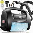 Handheld Steam Cleaner for Home, 230F/3.5Bar High Pressure Hand held Steam Cleaner for Car Detailing with 13ft Cord, 30s Heats Portable Steamer for Cleaning Grout, Black
