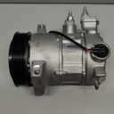 PAROD A/C Compressor with Clutch Fit for 2009-2012 Dodge Caliber, 2009-2017 Jeep Compass, Jeep Patriot 1.8L,2.0L,2.4L Replace for CO30011C