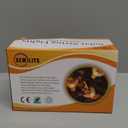 SEMILITS Solar String Lights 20LED Outdoor Waterproof Simulation Honey Bees Decor for Garden Xmas Decorations Warm White