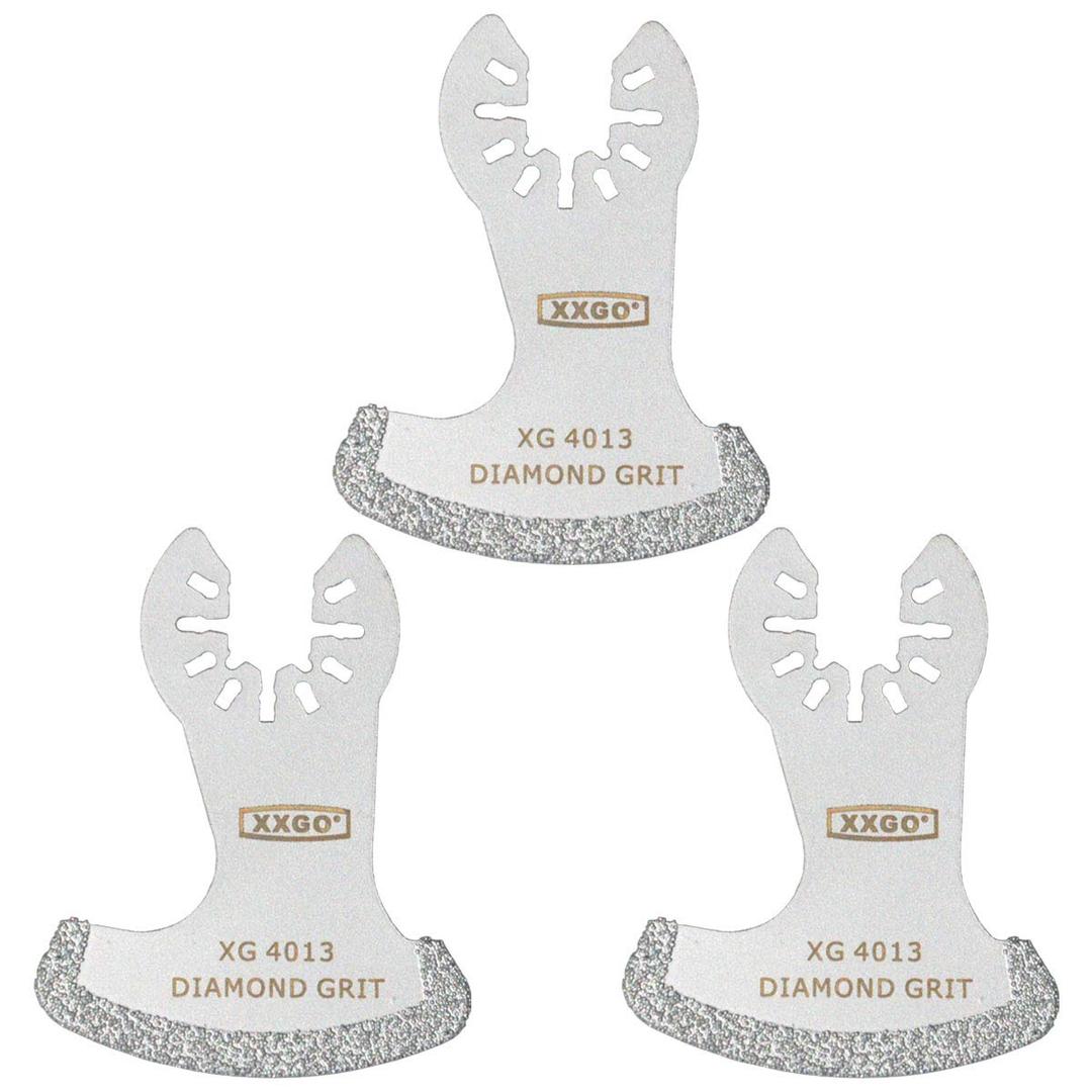 XXGO 3 Pcs Diamond Grout Multitool Blade for Grout Remover XG3001S