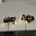 2-Pack 66FT 200 LED Christmas Lights, 13 Modes Extendable Christmas Tree Lights with Timer & Memory, Waterproof Twinkle Fairy Lights Green Wire Outdoor String Lights Indoor for Xmas Tree (Warm White)