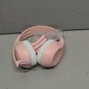 GIME Gaming Headset with Mic - Pink Cat Ears Wired Over Ear Headphones with Microphone - Compatible with Xbox, PS4, PS5, PC, Phones