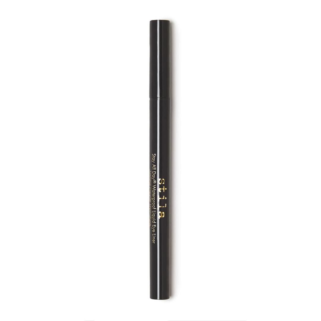 stila Waterproof Liquid Eye Liner, Stay All Day Makeup with Fine Brush Tip Lasting Satin Finish, Smudge-Proof & Transfer-Resistant (1 Count (Pack of 1), 07 Regular - Alloy)