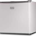 BLACK+DECKER 1.2 Cu. Ft. Compact Upright Freezer, Mini Deep Freeze with Full-Width Wire Shelf
