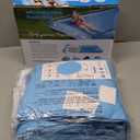 Inflatable Pool Floats Lounger for Adults, Blow Up Tanning Pool Raft Sun Tan Tub with Inflatable Pillow for Family Outdoor, Garden, Backyard Summer Water Party (14+ Year Old) (Large,Blue)