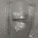 2 Pack 60ml/2Oz Frosted Glass Cream Jars with Silver Lids Empty Face Cream Containers Refillable Cosmetic Jars for Skincare, Body Butter, Lotion, Masks