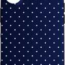 Boho Tiny Polka Dot Rockabilly Cute Navy Blue Polkadot Case for iPhone 16