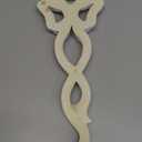 Ekena Millwork 4 3/4"W x 12 3/8"H x 7/8"P Versailles Medium Ribbon with Bow Drop Onlay