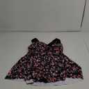 One Piece Swim Dress for Women Tummy Control Swimsuits V Neck Twist Front Swimdress Flowy Bathing Suit XL