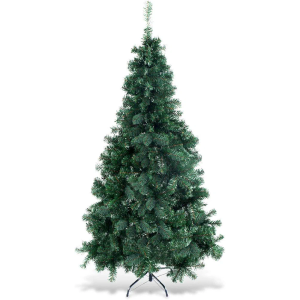 6Ft Artificial PVC Christmas Tree W/Stand Holiday Season Indoor Outdoor Green