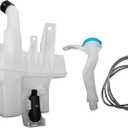TRQ Windshield Washer Reservoir Compatible with 2018-2022 Honda Accord HO1288221