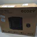 ecozy Smart Nugget Ice Maker Countertop with 1.14 Gal Side Tank 40 lbs/Day