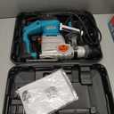 ENEACRO 1-1/4 Inch SDS-Plus 13 Amp Heavy Duty Rotary Hammer Drill, Safety Clutch 4 Functions with Vibration Control Including Grease, Chisels and Drill Bits with Case