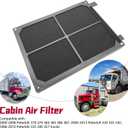 4Pcs Cabin Air Filter Fit for Peterbilt 379 378 384 385 386 Trucks Select Models Replaces 5X010007 CAF24012 P614223 PA5320 49007 AF26449