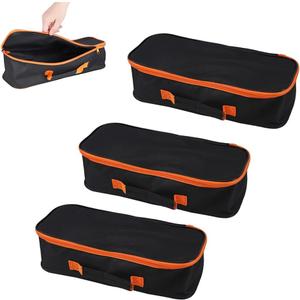 Open Top Tool Tote,Wide Mouth Open Power & Hand Tools Bags Organizer for Men Women (3pack-16 Inch)