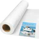 Fiberglass Mat 50 in x 30 ft, 125 Sq. Ft Fiberglass Chopped Strand Mat Resin & Epoxy Compatible, Boat Marine Roofing Repair Fiber Glasses Sheet Roll Package 1 oz/1 Sq. Ft