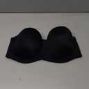 Wingslove Women's Strapless Full Figure Bra Underwire Multiway Contour Plus Size Bra Red Carpet 38 C