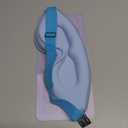 MyHalos® Sleep Mask – 3D Blackout Eye Mask for Women & Men, Side Sleepers, Zero Pressure Memory Foam Eyelash Friendly, Breathable,Award-Winning Sleep Aid for Travel (Light Blue, 1 Count (Pack of 1))