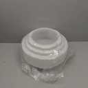 Vintage Milk Glass Pendant Light, 13.8" Brass Color Ceiling Light Fixture, Adjustable Height Chandelier for Kitchen Island, Dining Room, Hallway, Bedroom, Foyer, E26 Bulb Included