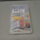 WIBIMEN Ice Cube Tray with Lid and Bin - Round Ice Trays for Freezer with Lid - Ice Cube Trays for Freezer with Ice Container (0.8"-2PACK White)