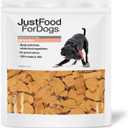 JustFoodForDogs Limited-Ingredient Healthy Dog Treats, Salmon Bark, Made in The USA, 5 oz (5 Ounce (Pack of 1))