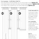 120 Inch Long Natural Linen Pinch Pleated 100% Blackout Curtains & Drapes,Bedroom/Livingroom Farmhouse Curtains 2 Panel Sets,Room Darkening Thermal Insulated Window Curtain