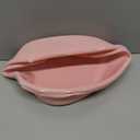 uxcell 2-Piece Silicone Heart Shaped Cake Pans, 12 Inch Non-Stick Heart Cake Molds, Pink