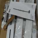 PEGZONE Vacuum Stand Compatible with Dyson G5 V15 V12 V11 V10 V9 V8 V7, S11 A10 A11, NEC180 280TL, Cordless Vacuum Holder with 8 Storage Hooks, Accessories & Attachments Organizer, White