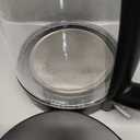 COMFEE' Electric Kettle, 1.7L Hot Water Boiler, 1500W Fast Boil, Glass Electric Tea Kettle with LED Indicator, Auto Shut-Off and Boil-Dry Protection, BPA Free (1.8 Quarts, Deep Black)