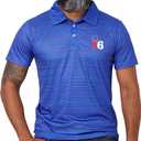FOCO NBA Mens NBA Team Logo Polo Short Sleeve Polyester Shirt (Small)