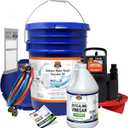 Chromex Tankless Water Heater Flush Kit with Concentrated Vinegar, Dilutes to 4 Gallons and 1/6HP Extra Strength Pump