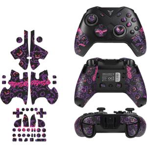 Controller Grips Tape for FLYDIGI Vader 4PRO/Vader 3PRO,Anti-Skid Sweat-Absorbent Controllers Handle Grips - Purple