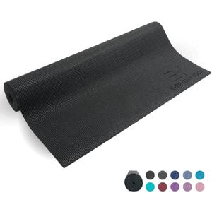 Everyday Yoga Deluxe Mat - 72"L x 24"W Non Slip Exercise Mat, Anti-Tear, 3-5mm Thickness for Yoga, Pilates & Floor Workouts