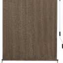 SEEYE Outdoor Sunshade Roller Shades 60" W x 96" H, Cordless Roll Up Shade Blinds Privacy Screen with 90% UV Protection, Exterior Patio Shade Cloth for Porch Pergola Balcony Windows, Mocha