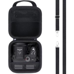 Storage Case Compatible with KODAK PIXPRO AZ405 / AZ425 / AZ255 / AZ401 / AZ528 Digital Camera Vlogging Camera (Black Case)