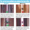 16 Pairs Magnetic Curtain Clips, Curtain Weights Magnets for Thin Drapery, Curtain Magnets Closure Prevent Light Leaking, Double Sided Magnetic wtih Strong Heavy Magnets