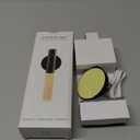 Gingko Smart LED Baton Wall Light, Rechargeable with Motion Sensor, Made from Natural Wood with Magnetised Base (Black)