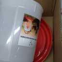 WISMOIER 3L Heated Chicken Waterer for Winter Automatic Chicken Water Heater with Leg Support,35W BPA-Free Poultry Waterer Auto-Fill Heated Watering System for Chicken Coop