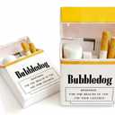 Bubble Blower Set with 2 Wands Refillable Bottle, Cigarette Blower Kit Ideal for Relaxation & Holiday Parties
