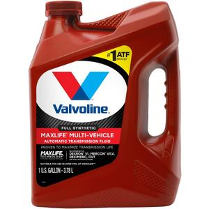 Valvoline MaxLife Multi-Vehicle ATF Full Synthetic Automatic Transmission Fluid 1 Gallon (EXP 10/10/26)