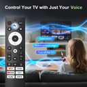 Only for Hisense Google Smart TV Voice Remote Replacement 4K QLED UHD Mini-LED Quantum ULED Series Remotes Control