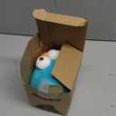 GUKCO Dog Toys,Rechargeable Crinkle Chew Interactive Squeaky Toy with Jumping Music Moving Ball for Small Medium Large Breed Puppy Toys to Keep Pets Busy (Puffer)