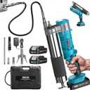 2-in-1 Electric Grease Gun, 12000 PSI