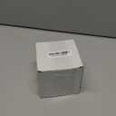 8 Pcs Christmas Tree Ice Cream Cupcake Ornaments, Glitter Macaron Color Cake Ice Cream Glass Hanging Ornaments, Pastel Color Candy Dessert Pendant Decor for Xmas Holiday Birthday Home Party Decoration